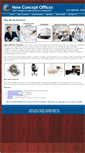 Mobile Screenshot of newconceptofficefurniture.com